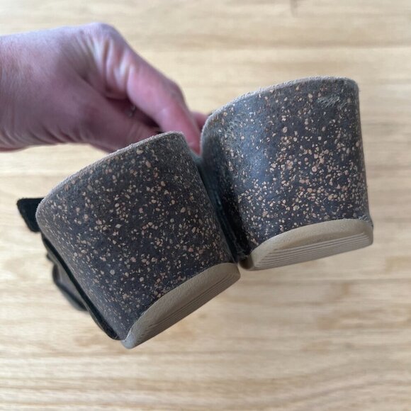 Dansko Susie Leather Crisscross Strap Wedge Sandals Women's Size 41 - Picture 7 of 9